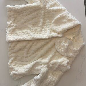 Tacera Cream Teddy Jacket